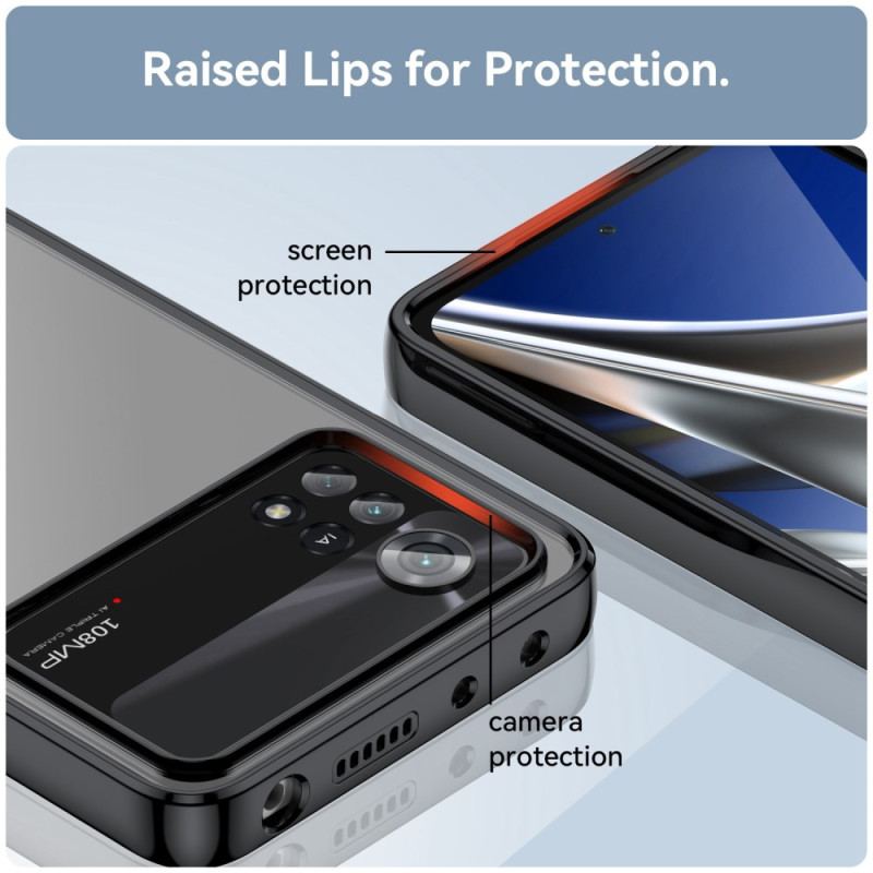Cover Poco X4 Pro 5G Hybrid Farvede Kanter