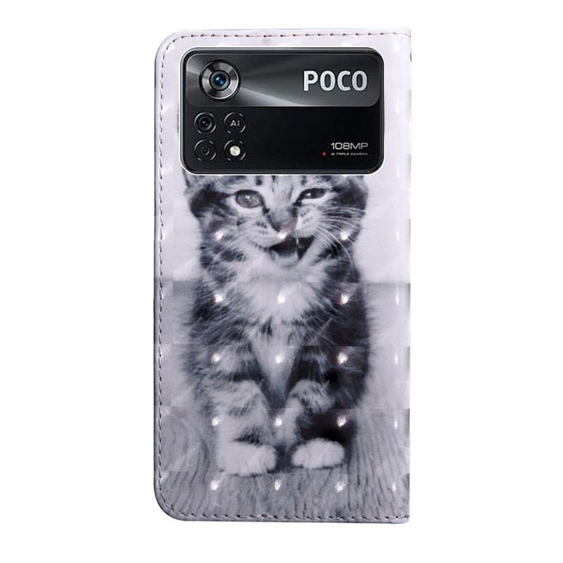 Flip Cover Poco X4 Pro 5G Med Snor Strappy Killing