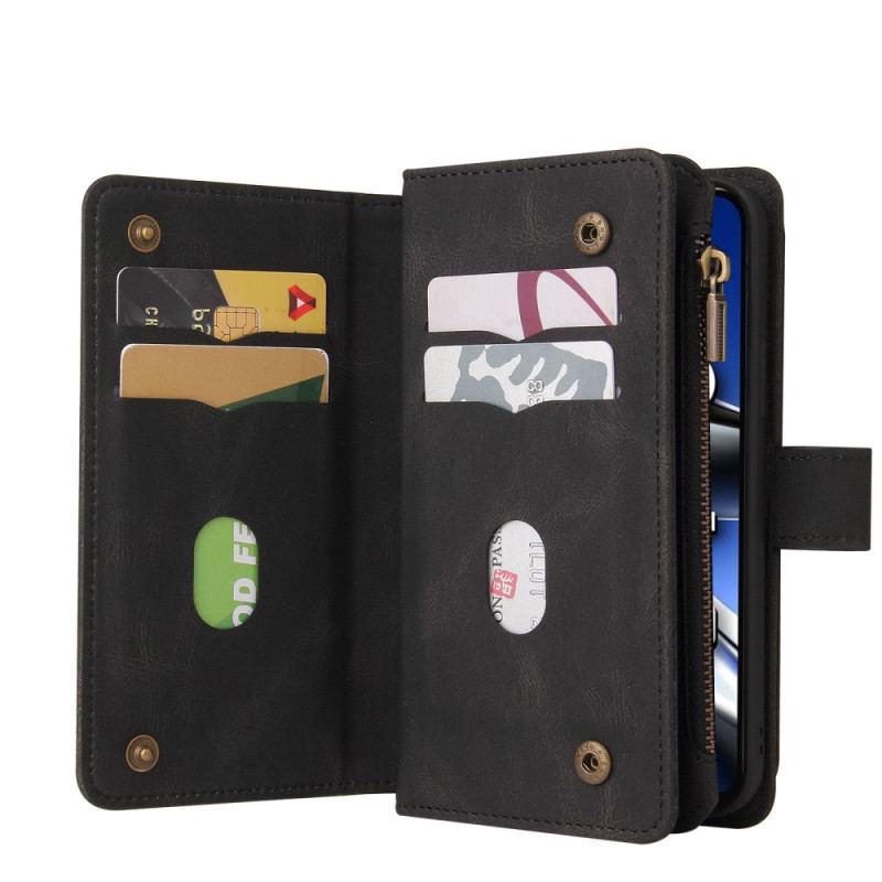 Flip Cover Poco X4 Pro 5G Multifunktions Optimerede Kortholdere