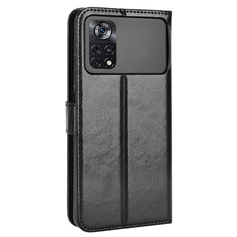 Flip Cover Poco X4 Pro 5G Prangende Kunstlæder