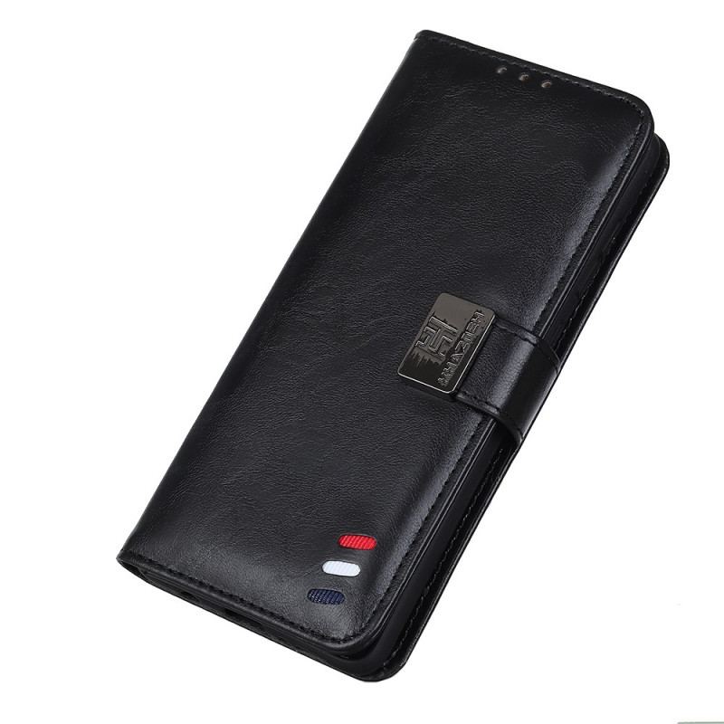 Flip Cover Poco X4 Pro 5G Sølv Lås