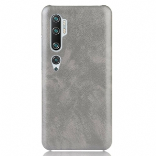 Cover Xiaomi Mi Note 10 / 10 Pro Litchi Performance Lædereffekt