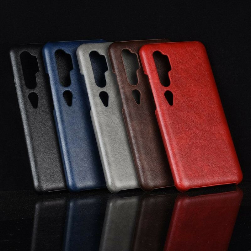 Cover Xiaomi Mi Note 10 / 10 Pro Litchi Performance Lædereffekt