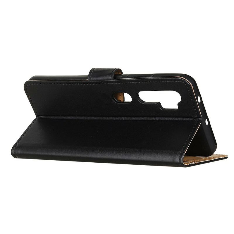 Flip Cover Xiaomi Mi Note 10 / 10 Pro Almindeligt Imiteret Læder