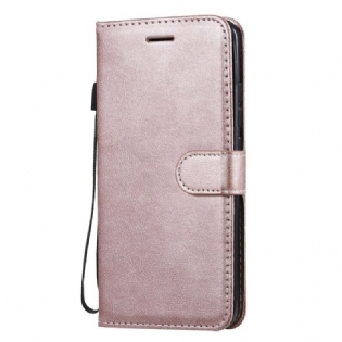 Læder Cover Xiaomi Mi Note 10 / 10 Pro Med Snor Strappy Læder Stil