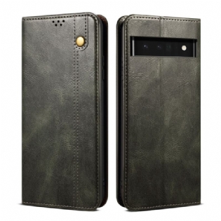 Cover Google Pixel 6 Flip Cover Voksbehandlet Kunstlæder