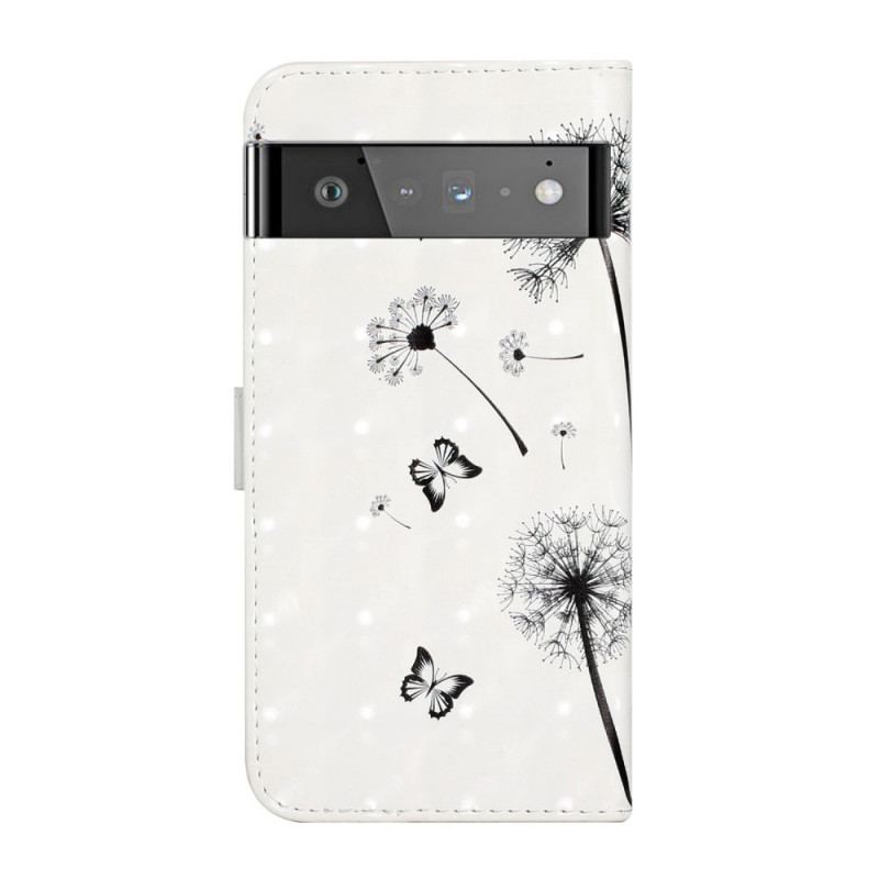 Flip Cover Google Pixel 6 Baby Elsker Mælkebøtte