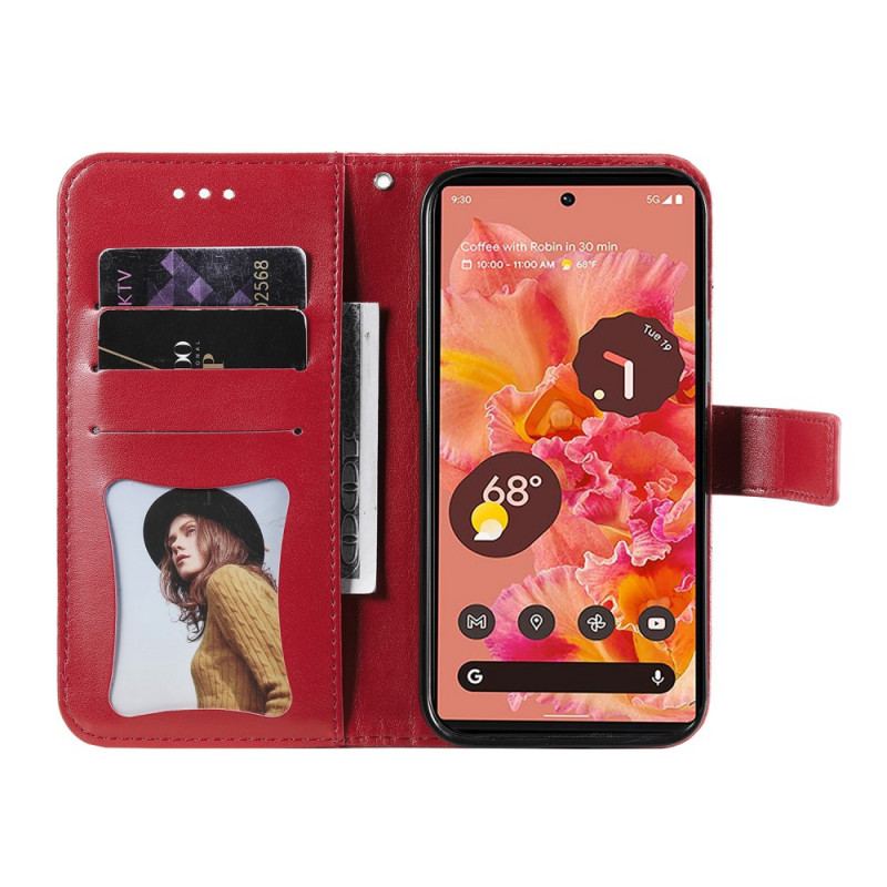 Flip Cover Google Pixel 6 Blomster Mandala