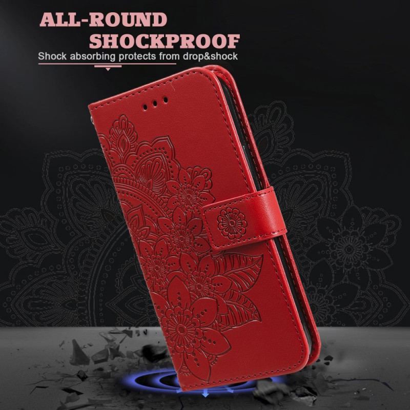 Flip Cover Google Pixel 6 Blomster Mandala
