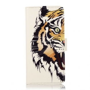 Flip Cover Google Pixel 6 Hård Tiger