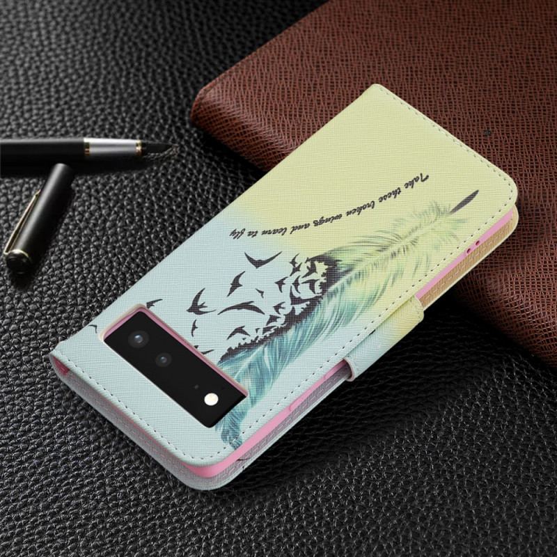 Flip Cover Google Pixel 6 Lære At Flyve