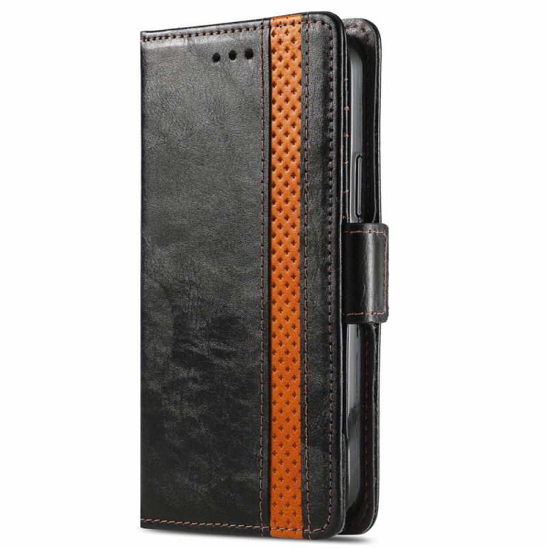 Flip Cover Google Pixel 6 Tofarvet Dobbeltlås Caseneo