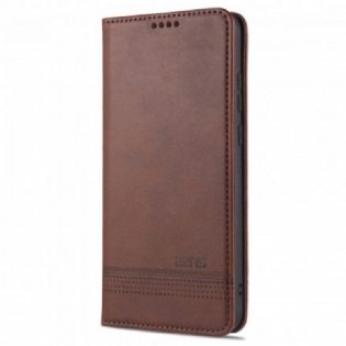 Cover Oppo A15 Flip Cover Azns Læderstyling