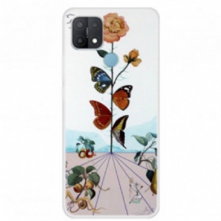 Cover Oppo A15 Naturens Sommerfugle