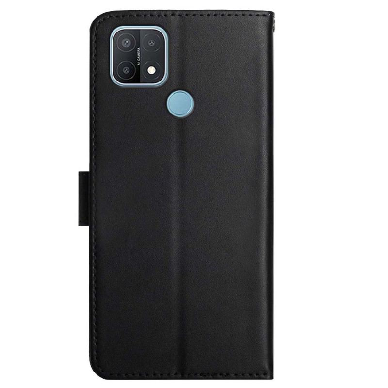 Flip Cover Oppo A15 Ægte Nappa Læder