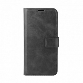 Flip Cover Oppo A15 Slank Ekstrem Lædereffekt