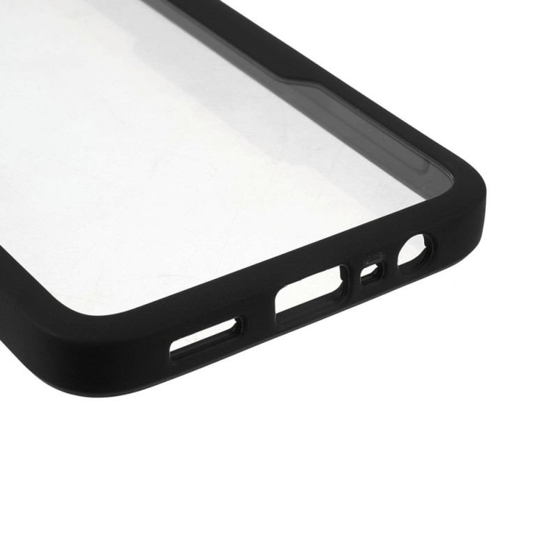Mobilcover Oppo A15 Hybrid Med Skrå Kant