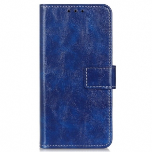 Flip Cover Samsung Galaxy M23 5G Blankt Imiteret Læder
