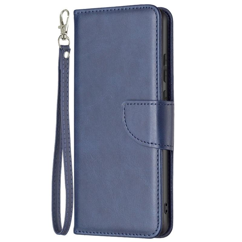 Flip Cover Samsung Galaxy M23 5G Skrålås Med Rem