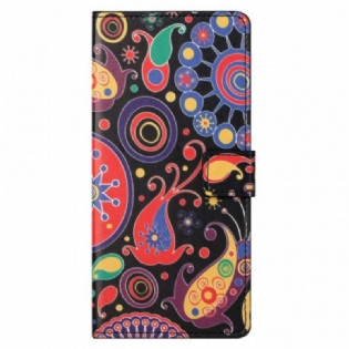 Læder Cover Samsung Galaxy M23 5G Galaxy Mønster