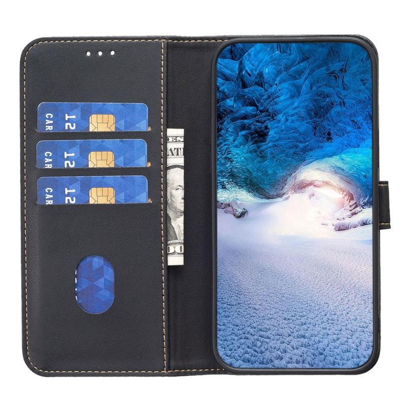 Læder Cover Samsung Galaxy A15 Telefon Etui Klassisk Binfen Farve