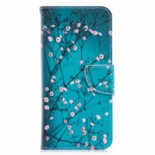 Flip Cover Samsung Galaxy A70 Blomstrende Træ
