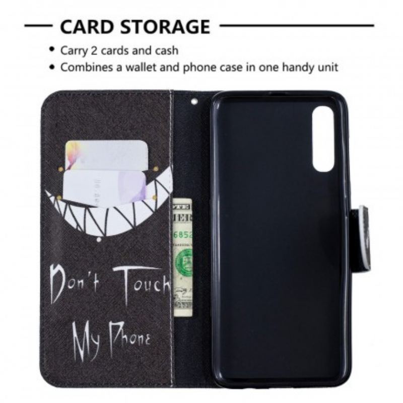 Flip Cover Samsung Galaxy A70 Djævelens Telefon
