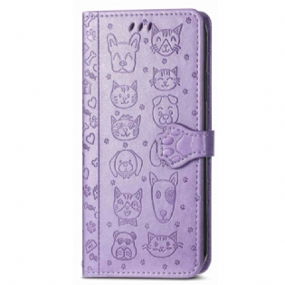 Flip Cover Xiaomi 12T / 12T Pro Med Snor Thong Dyr