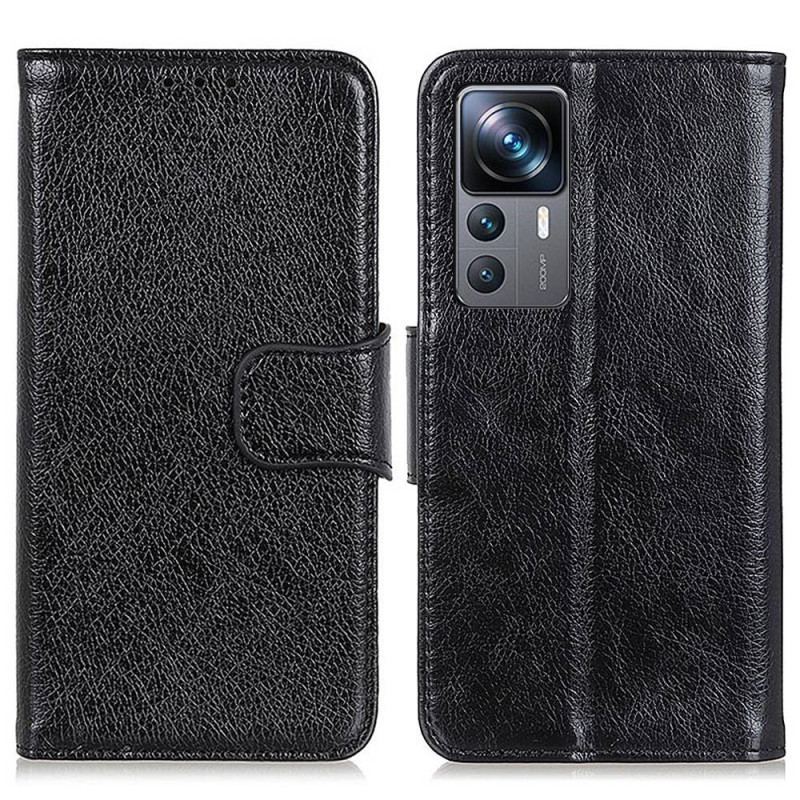 Flip Cover Xiaomi 12T / 12T Pro Split Nappa Læder