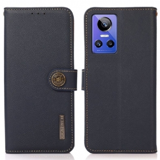 Flip Cover Realme GT Neo 3 Khazneh Ægte Læder