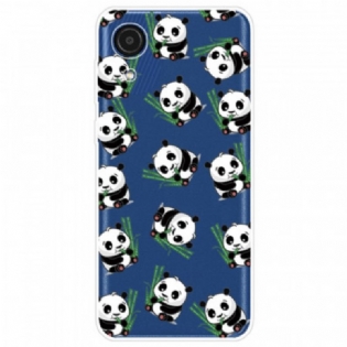 Cover Samsung Galaxy A03 Core Små Pandaer