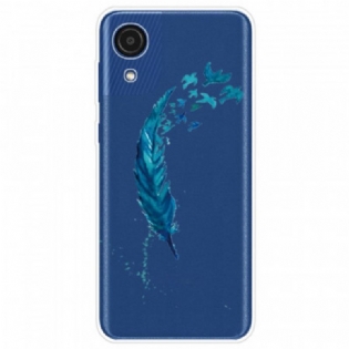 Cover Samsung Galaxy A03 Core Smuk Fjer