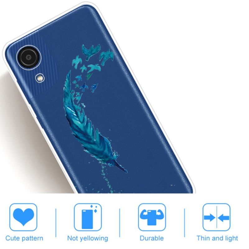 Cover Samsung Galaxy A03 Core Smuk Fjer