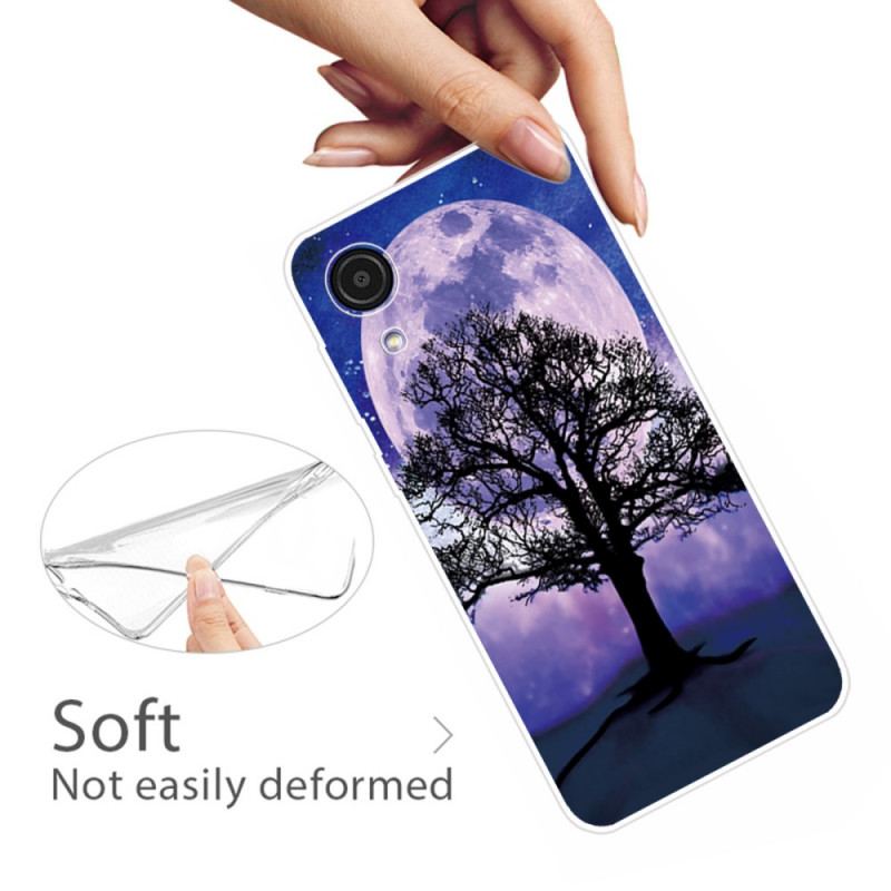 Cover Samsung Galaxy A03 Core Træ Og Måne