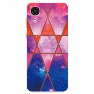 Cover Samsung Galaxy A03 Core Variabel Geometrisk Marmor