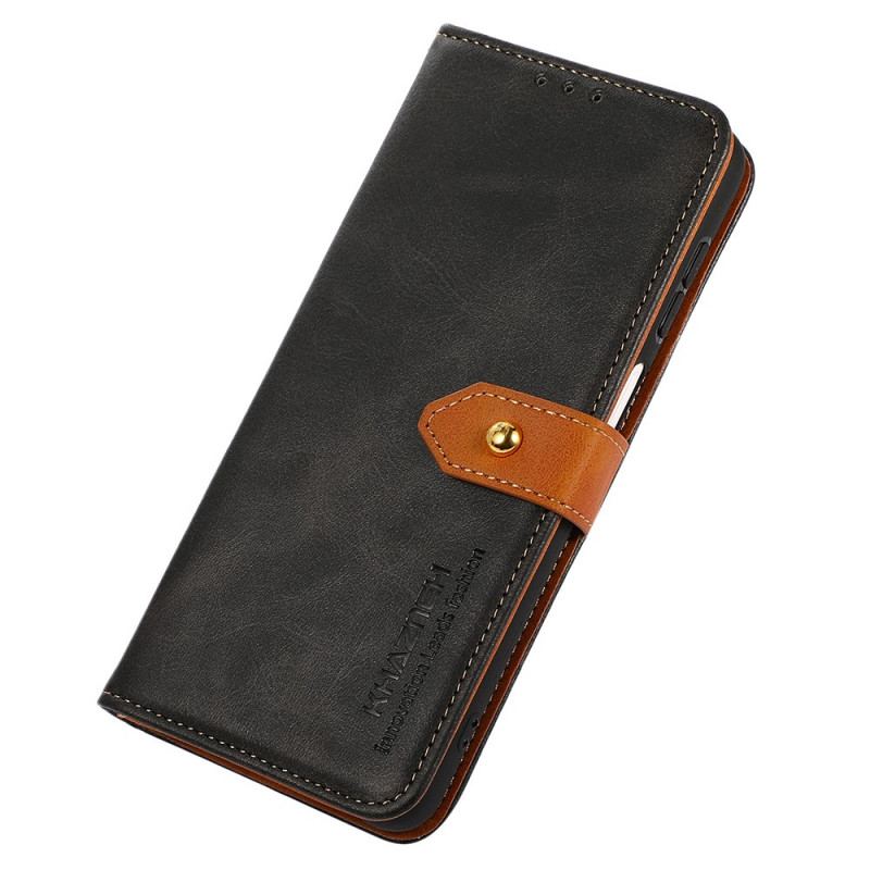 Flip Cover Samsung Galaxy A03 Core Kunstlæder Med Khazneh-strop