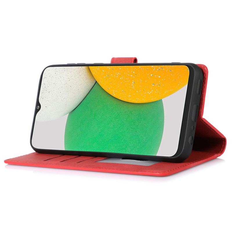 Flip Cover Samsung Galaxy A03 Core Med Snor Strappy Lædereffekt