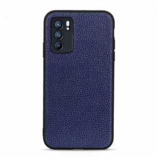 Cover Oppo Reno 6 5G Ægte Litchi Læder