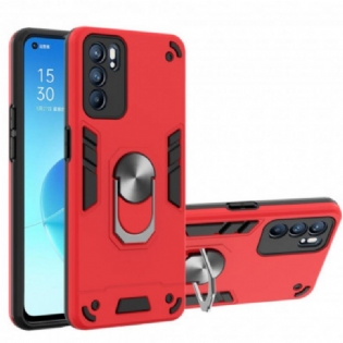 Cover Oppo Reno 6 5G Aftagelig Ringholder