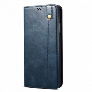 Cover Oppo Reno 6 5G Flip Cover Voksbehandlet Kunstlæder