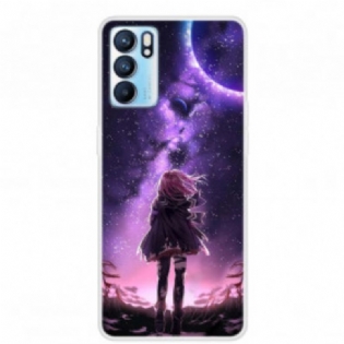 Cover Oppo Reno 6 5G Magisk Fuldmåne