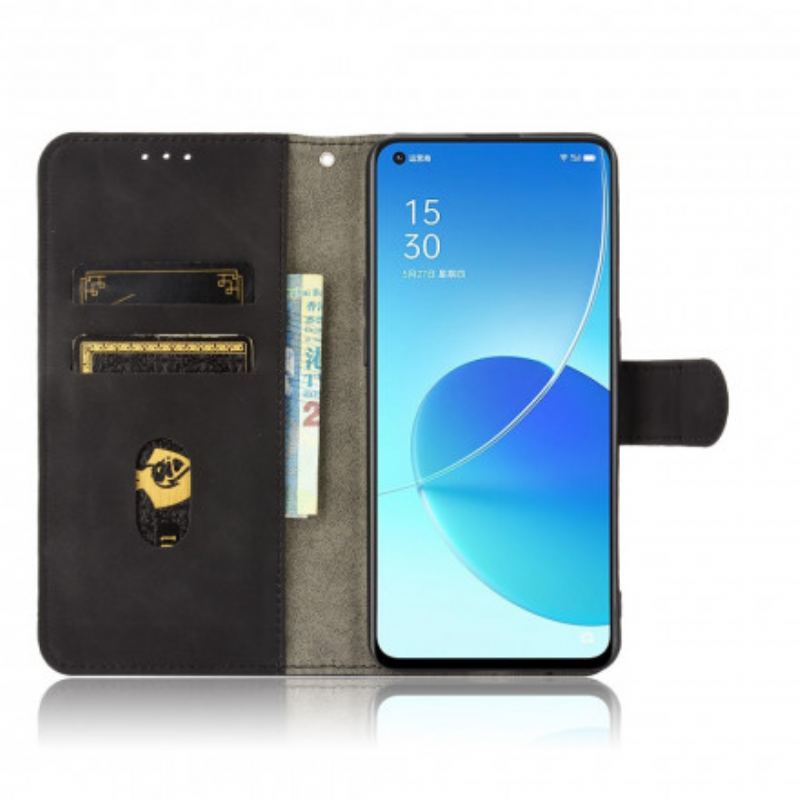 Flip Cover Oppo Reno 6 5G Hudberøring