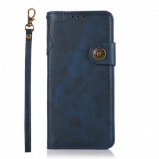 Flip Cover Oppo Reno 6 5G Khazneh Magnetisk Knap