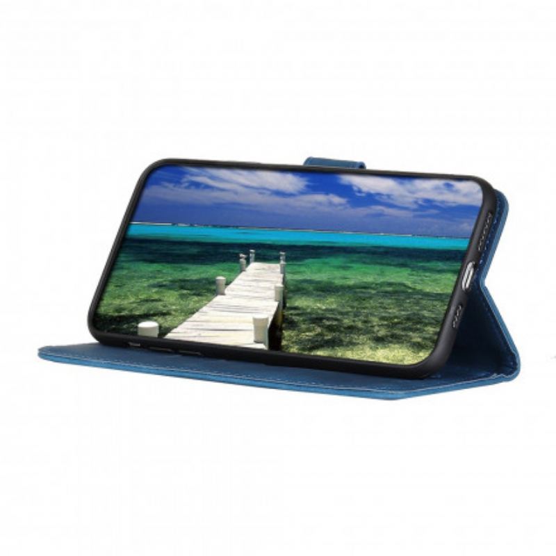 Flip Cover Oppo Reno 6 5G Khazneh Vintage Lædereffekt