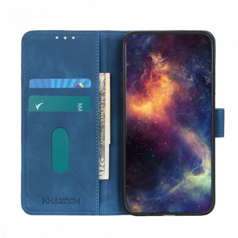 Flip Cover Oppo Reno 6 5G Khazneh Vintage Lædereffekt