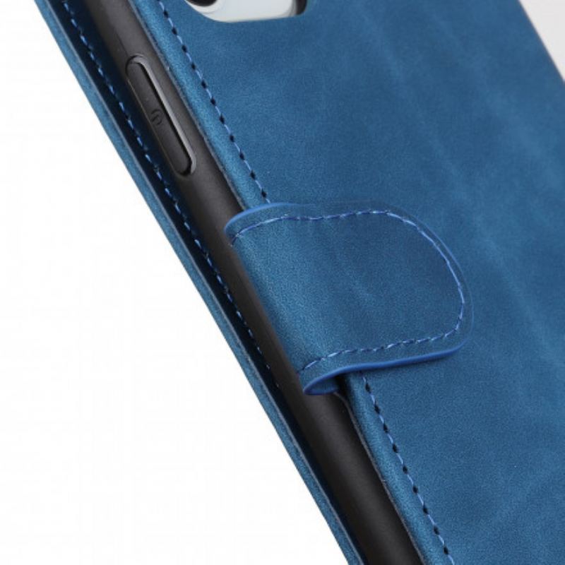 Flip Cover Oppo Reno 6 5G Khazneh Vintage Lædereffekt