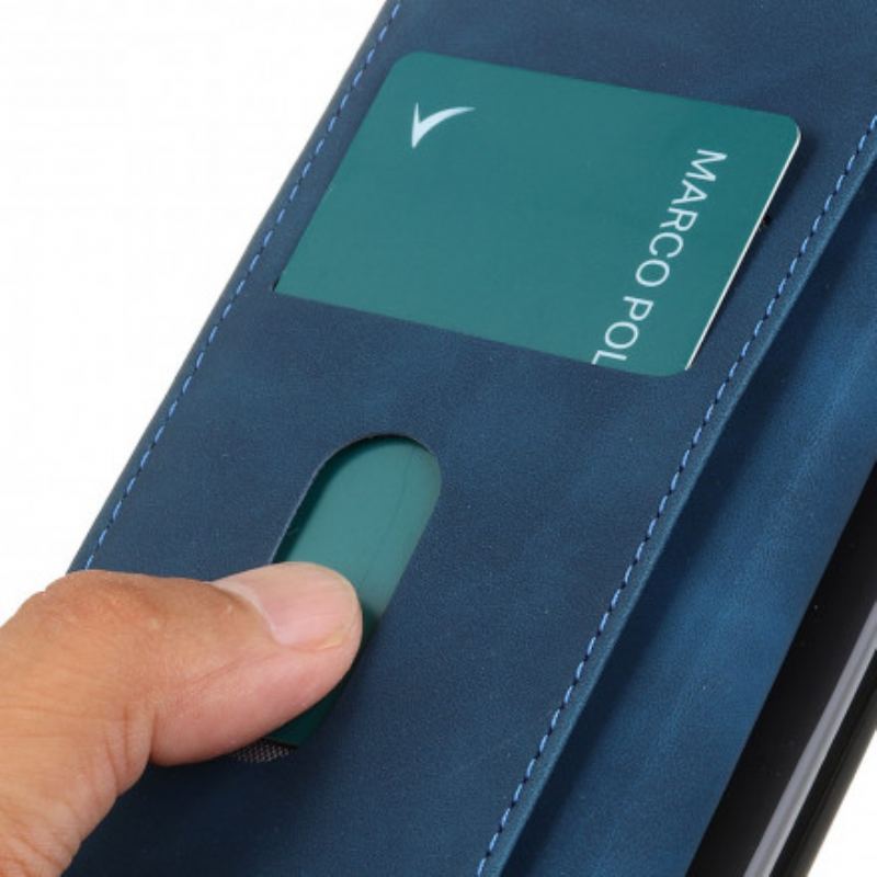 Flip Cover Oppo Reno 6 5G Khazneh Vintage Lædereffekt