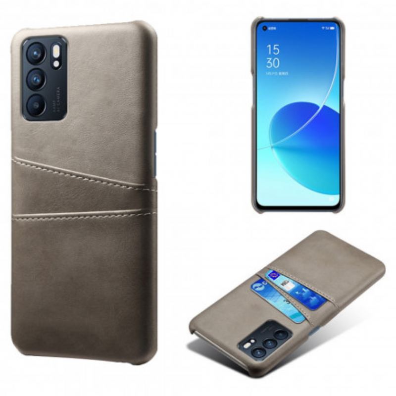 Mobilcover Oppo Reno 6 5G Ksq Kortholder