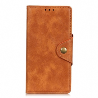 Flip Cover Realme GT2 Pro Imiteret Læder Knap