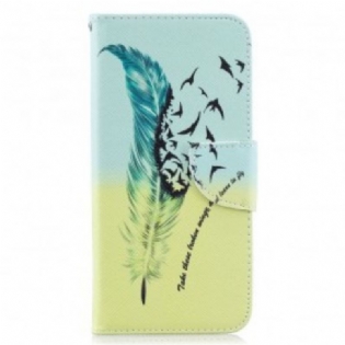 Flip Cover Samsung Galaxy A50 Lære At Flyve